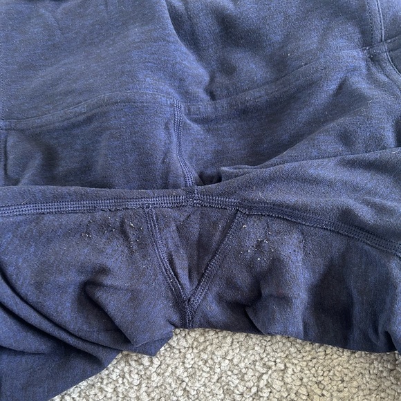 Lululemon Rush Hour Tight, Size 4. Heathered Hero Blue / Black - Picture 9 of 11